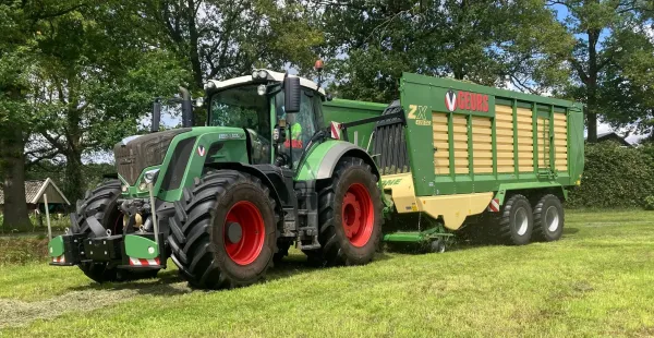 Krone opraapwagen ZX400