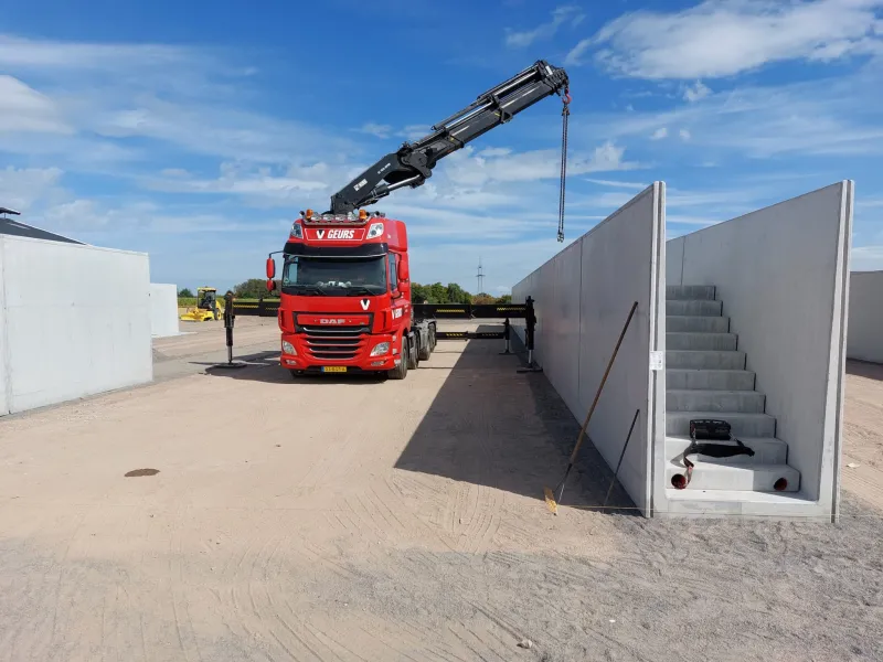 Keerwanden en speciaal transport